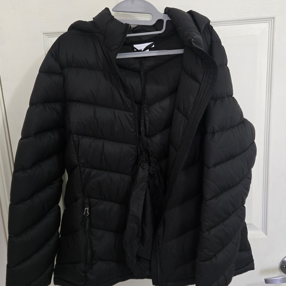 Aura Women's Classic Black Puffer Jacket